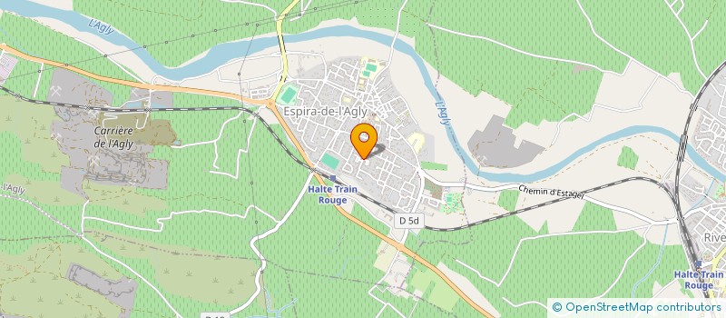 localisation de l'entreprise MONSIEUR JEAN ABAD  ESPIRA-DE-L'AGLY