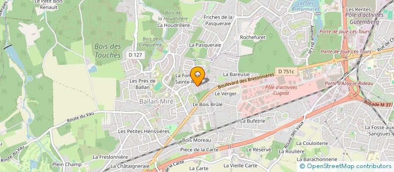 localisation de l'entreprise MONSIEUR JEAN ABADIE à BALLAN-MIRE