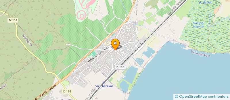 localisation de l'entreprise MONSIEUR JEAN ABBAL à FRONTIGNAN