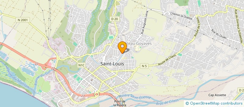 localisation de l'entreprise MONSIEUR JEAN ABBEZZOT à SAINT-LOUIS
