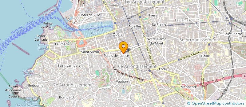 localisation de l'entreprise MONSIEUR JEAN ABEILLE  MARSEILLE