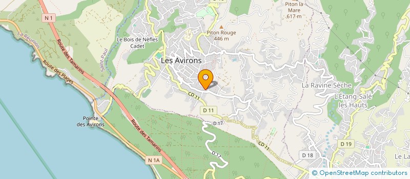 localisation de l'entreprise MONSIEUR JEAN ABELARD  LES AVIRONS