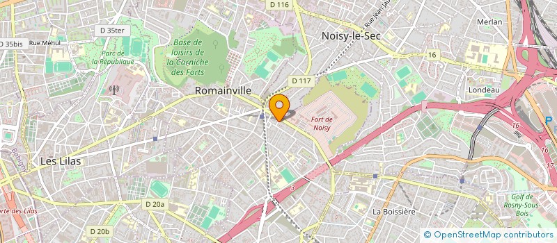localisation de l'entreprise MONSIEUR JEAN ABIVEN à ROMAINVILLE