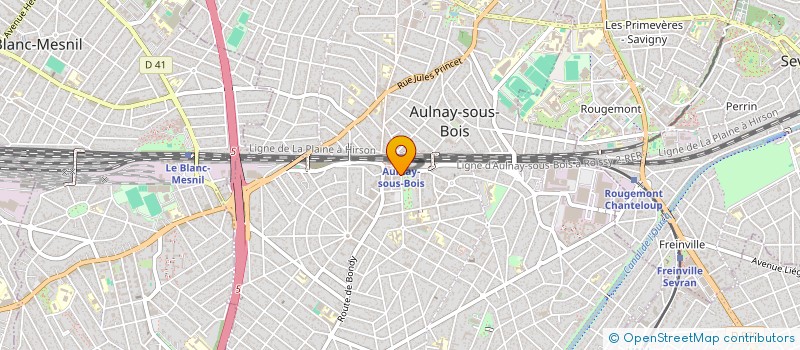localisation de l'entreprise MONSIEUR JEAN ABRAHAM à AULNAY-SOUS-BOIS