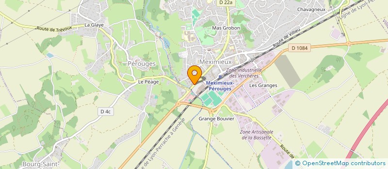 localisation de l'entreprise MONSIEUR JEAN ABRAHAMI à MEXIMIEUX