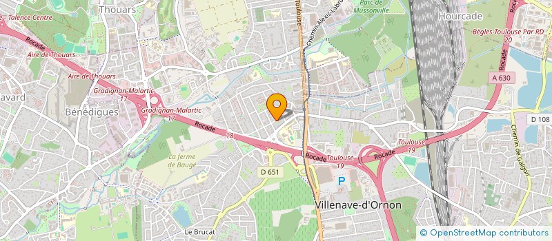 localisation de l'entreprise MONSIEUR JEAN ABRIEUX  VILLENAVE-D'ORNON