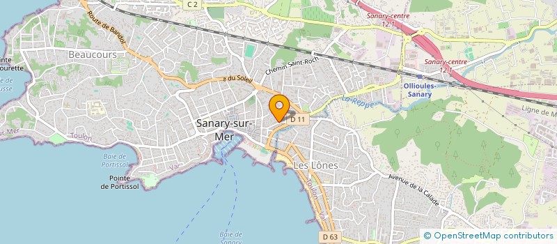 localisation de l'entreprise MONSIEUR JEAN ACCA à SANARY-SUR-MER