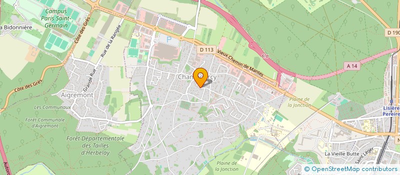localisation de l'entreprise MONSIEUR JEAN ACHAIN à CHAMBOURCY