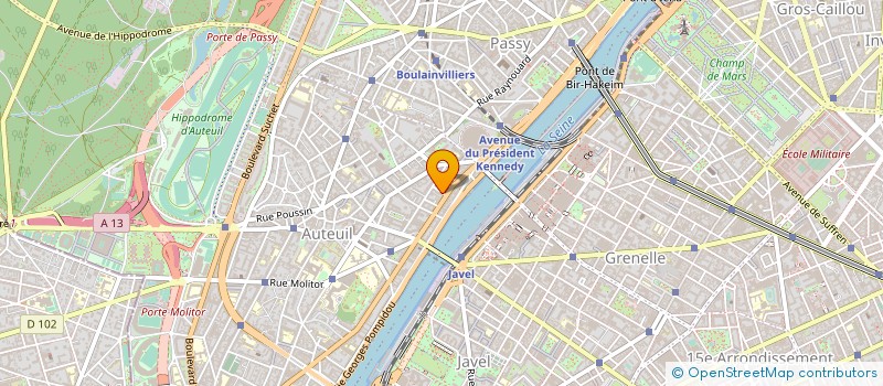 localisation de l'entreprise MONSIEUR JEAN ACLOCQUE  PARIS