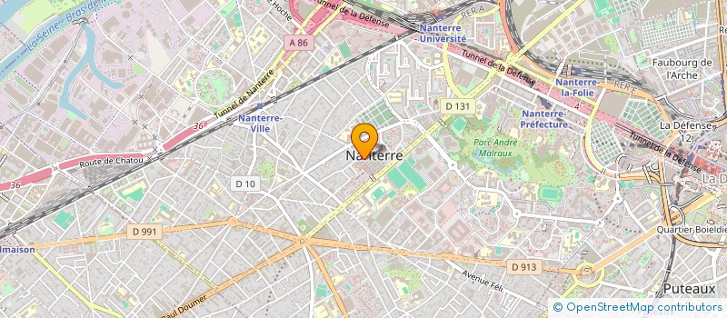 localisation de l'entreprise MONSIEUR JEAN ADEL à NANTERRE