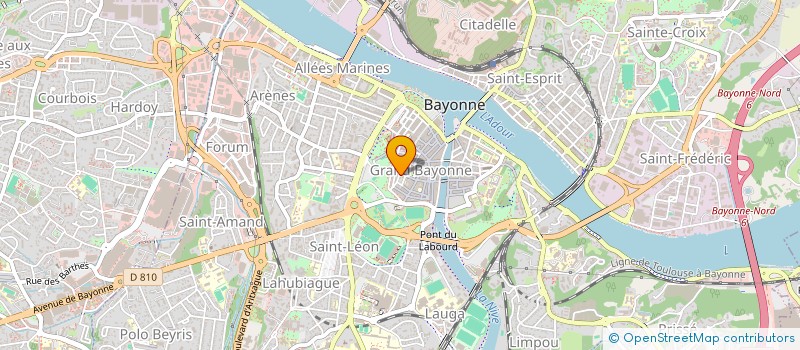 localisation de l'entreprise MONSIEUR JEAN ADELE  LESCAR