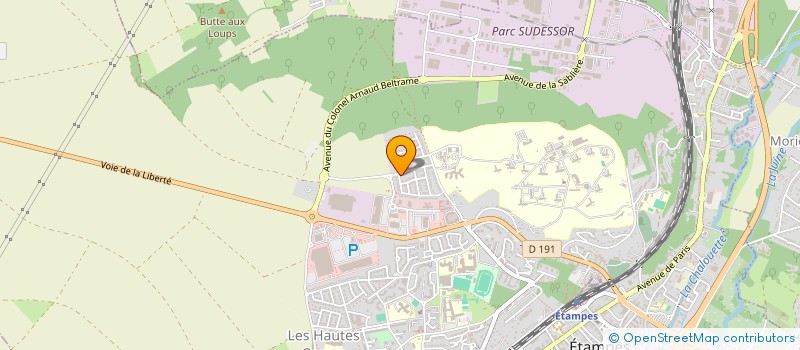 localisation de l'entreprise MONSIEUR JEAN ADOL  ETAMPES