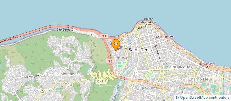 localisation de l'entreprise MONSIEUR JEAN-ADRIEN ROBERT à SAINT-DENIS