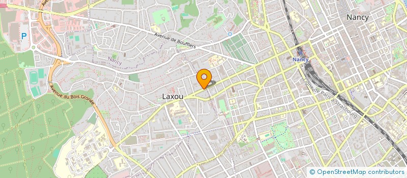 localisation de l'entreprise MONSIEUR JEAN AERTS  LAXOU
