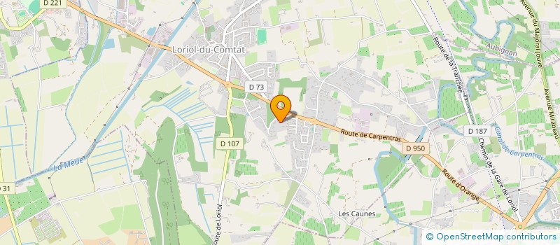 localisation de l'entreprise MONSIEUR JEAN AERTS  LORIOL-DU-COMTAT