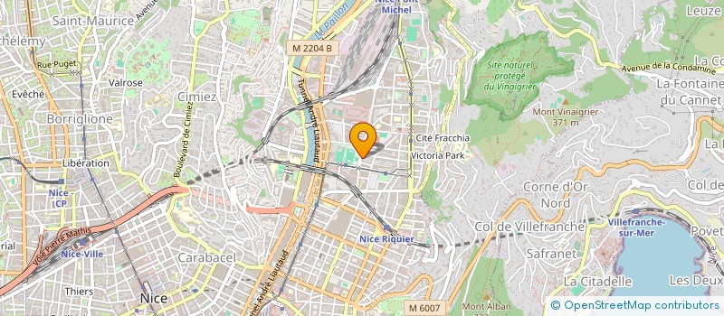 localisation de l'entreprise MONSIEUR JEAN AGARINI à NICE
