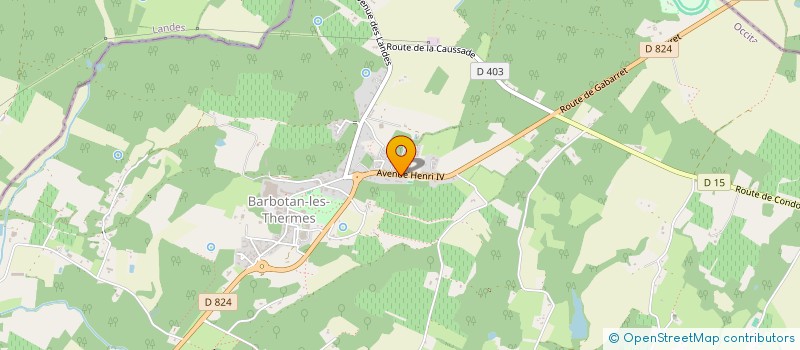 localisation de l'entreprise MONSIEUR JEAN AGEN  CAZAUBON