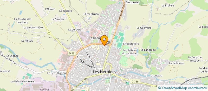 localisation de l'entreprise MONSIEUR JEAN AGENEAU à LES HERBIERS