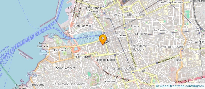 localisation de l'entreprise MONSIEUR JEAN AGNESE à MARSEILLE 1
