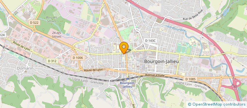 localisation de l'entreprise MONSIEUR JEAN AGOSTI à BOURGOIN-JALLIEU