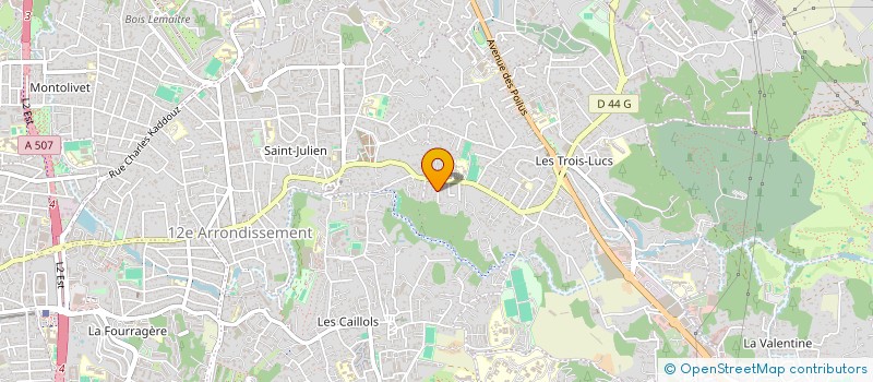 localisation de l'entreprise MONSIEUR JEAN AGUILAR à MARSEILLE