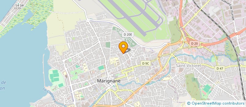 localisation de l'entreprise MONSIEUR JEAN AGUILERA à MARIGNANE