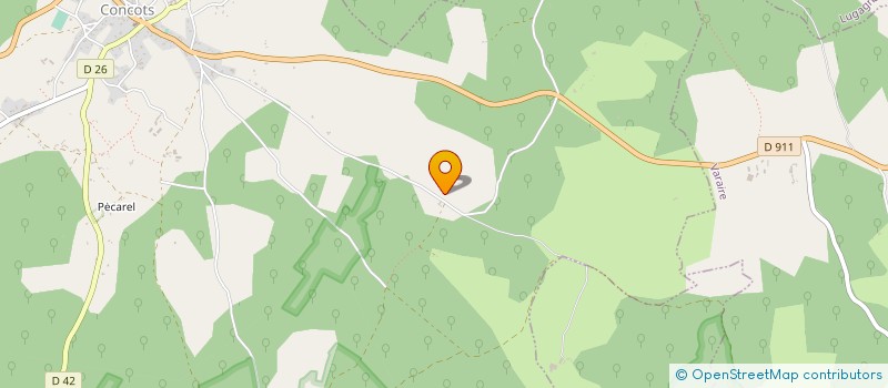 localisation de l'entreprise MONSIEUR JEAN AILLET  CONCOTS