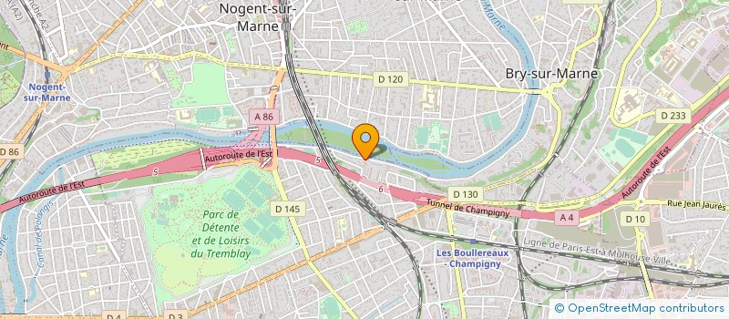localisation de l'entreprise MONSIEUR JEAN AIM à CHAMPIGNY-SUR-MARNE