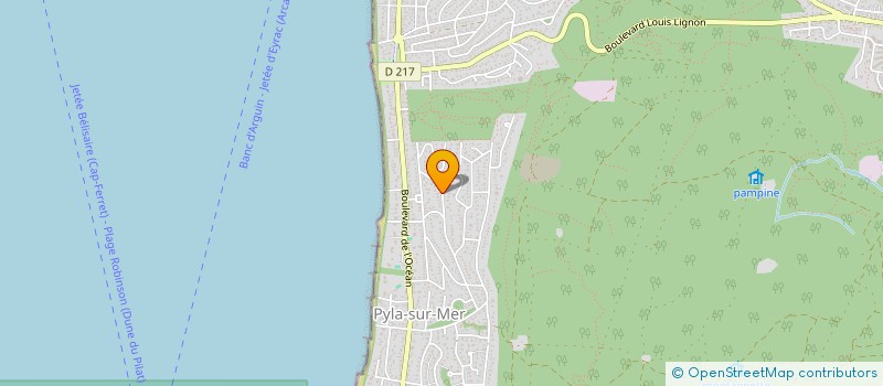 localisation de l'entreprise MONSIEUR JEAN AKBARALY à LA TESTE-DE-BUCH