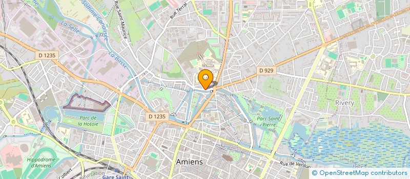 localisation de l'entreprise MONSIEUR JEAN ALAIN à AMIENS