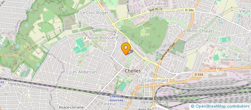 localisation de l'entreprise MONSIEUR JEAN-ALAIN ARULNADEN à CHELLES