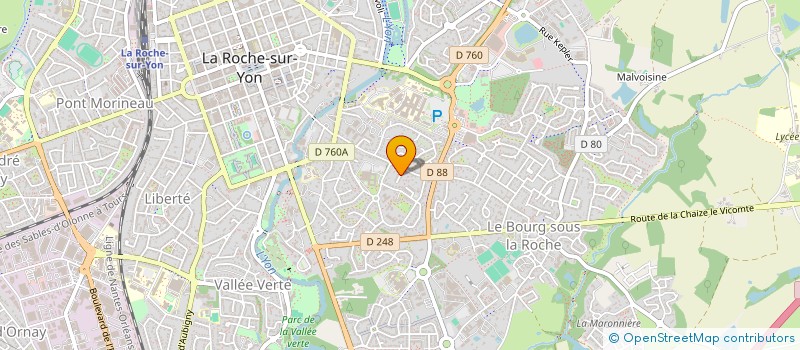 localisation de l'entreprise MONSIEUR JEAN-ALAIN BACHELOT à LA ROCHE-SUR-YON