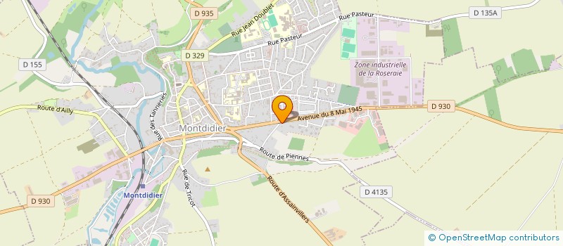 localisation de l'entreprise MONSIEUR JEAN ALAIN ESSOBE MANGABE à MONTDIDIER