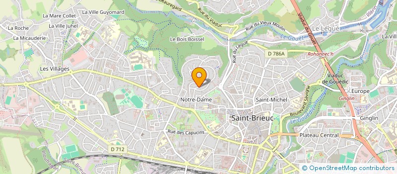 localisation de l'entreprise MONSIEUR JEAN-ALAIN JOUAN à SAINT-BRIEUC