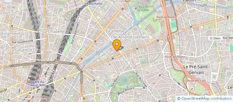 localisation de l'entreprise MONSIEUR JEAN-ALAIN LE BORGNE  PARIS