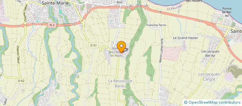 localisation de l'entreprise MONSIEUR JEAN ALBARET à SAINTE-MARIE