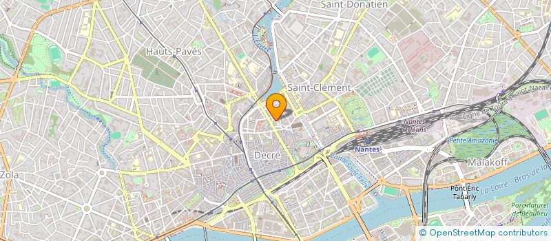 localisation de l'entreprise MONSIEUR JEAN-ALBERT GAUVRIT  NANTES