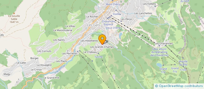 localisation de l'entreprise MONSIEUR JEAN ALBERTALLI à LES GETS