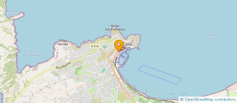 localisation de l'entreprise MONSIEUR JEAN ALBERTINI à CALVI
