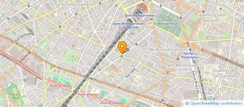 localisation de l'entreprise MONSIEUR JEAN ALBINET  PARIS