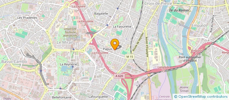 localisation de l'entreprise MONSIEUR JEAN ALBISSON à TOULOUSE