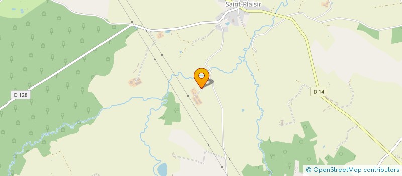 localisation de l'entreprise MONSIEUR JEAN ALBOUZE  SAINT-PLAISIR
