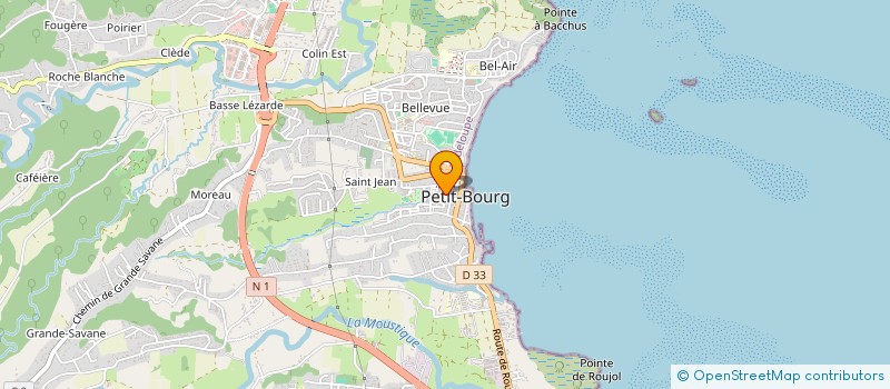 localisation de l'entreprise MONSIEUR JEAN ALCIDACE  PETIT-BOURG