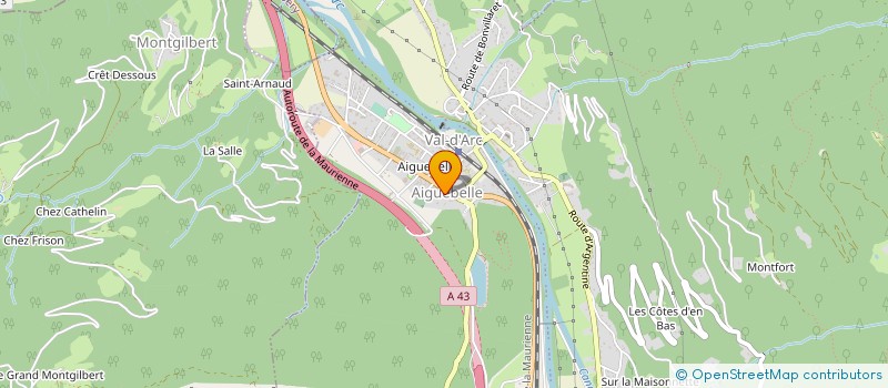 localisation de l'entreprise MONSIEUR JEAN ALEMAO  VAL-D'ARC