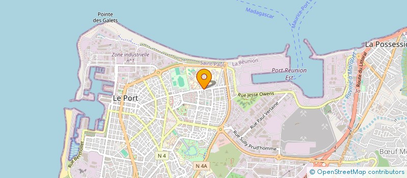 localisation de l'entreprise MONSIEUR JEAN ALEX BOLA  LE PORT