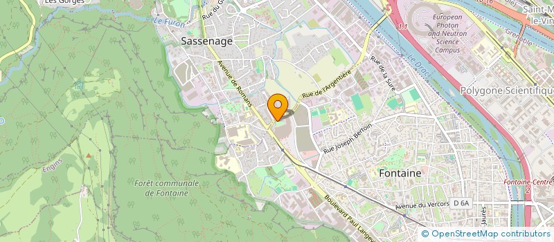 localisation de l'entreprise MONSIEUR JEAN ALEXANDRE  FONTAINE