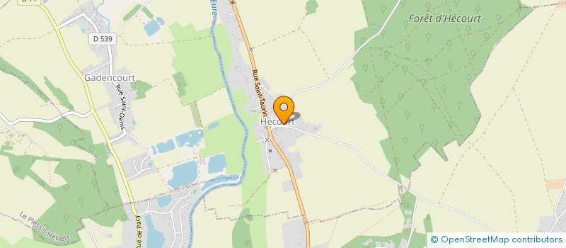 localisation de l'entreprise MONSIEUR JEAN-ALEXANDRE BILLAUX  HECOURT