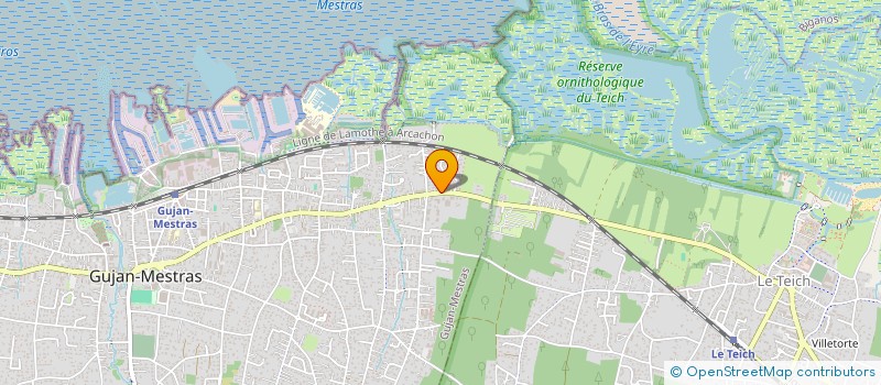 localisation de l'entreprise MONSIEUR JEAN ALEXANDRE DUPIN  GUJAN-MESTRAS