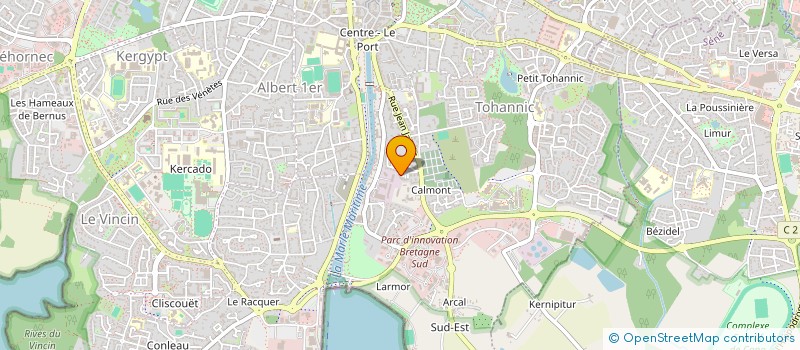 localisation de l'entreprise MONSIEUR JEAN-ALEXANDRE JOSSIN  VANNES