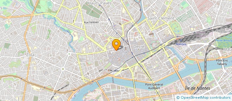 localisation de l'entreprise MONSIEUR JEAN-ALEXANDRE NASSIBOU GANNE  NANTES